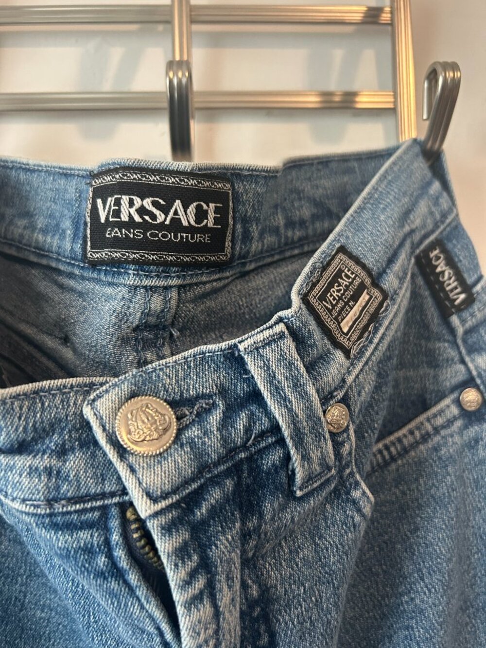 Versace Jeans Couture Women’s High Rise Blue Jeans Size 26